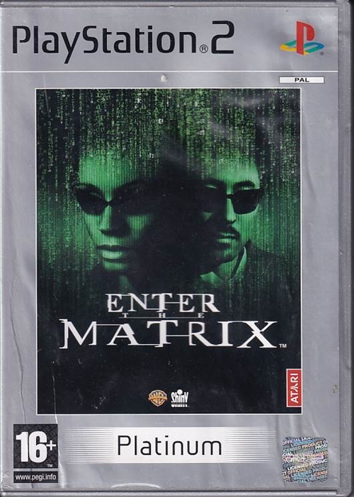 Enter the Matrix Platinum - PS2 (B Grade) (Genbrug)